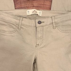 Hollister Super Skinny khakis